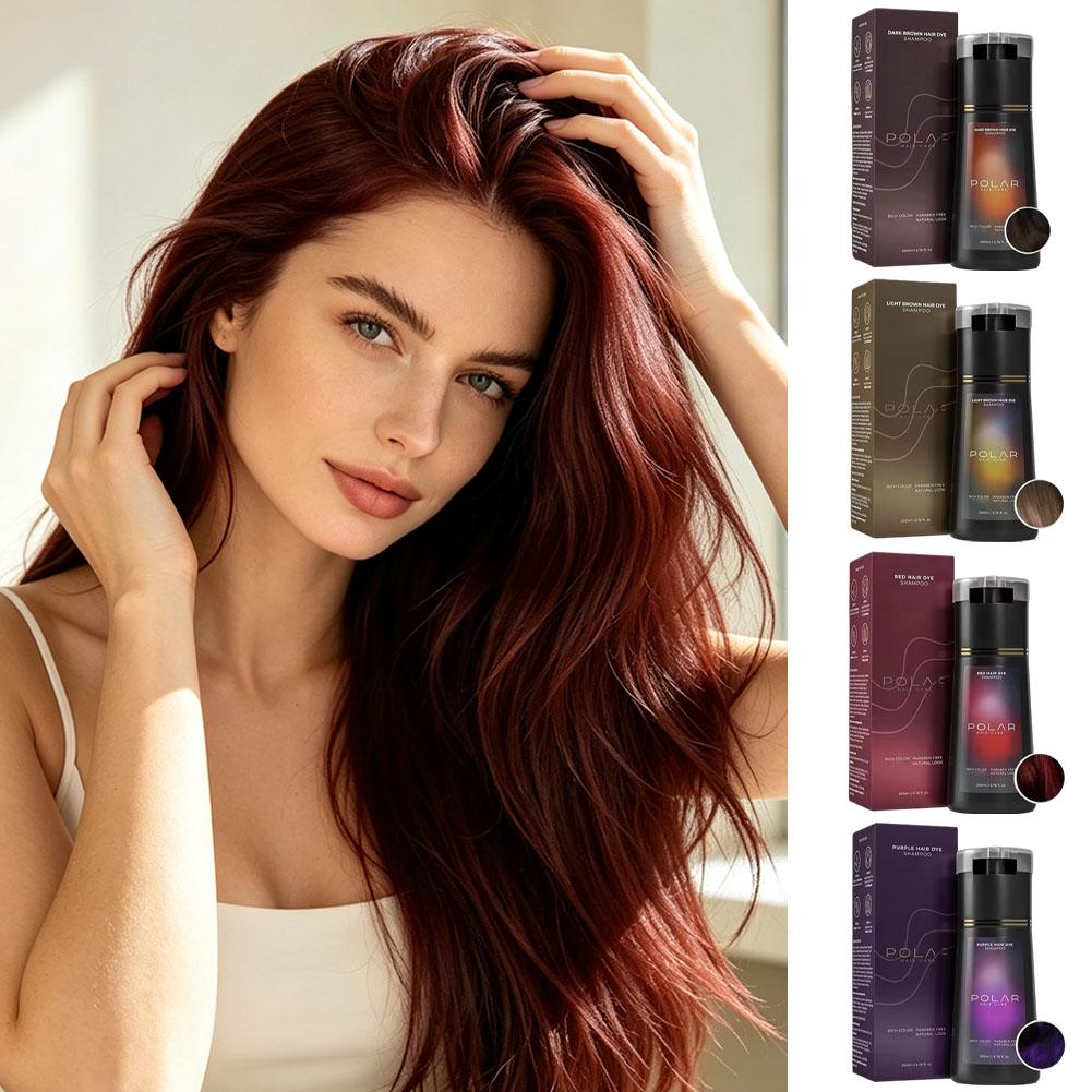 3 In 1 Herbal Hair Dye Shampoo - Hair Spray Color ulasan dan harga