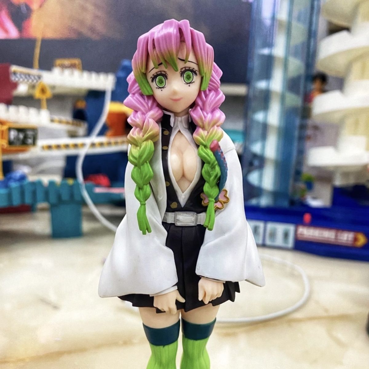 Demon Slayer Love Pillar Mitsu - Cosplay Prop Display ulasan dan harga