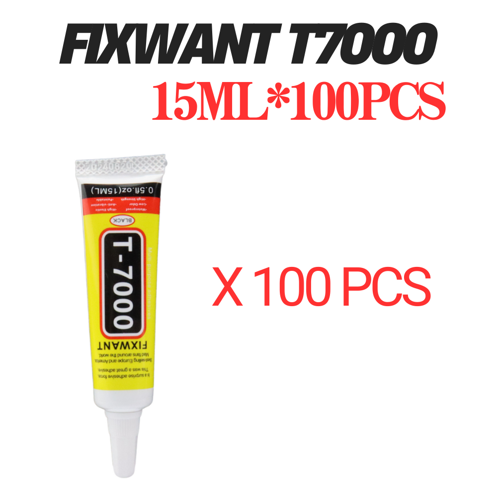 100PCS 15ML T-7000 Black Conta - Contact Cement Glue ulasan dan harga