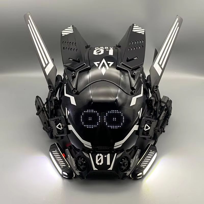 Cyber Punk Cos Mask Cosplay Me - Cosplay Prop Display ulasan dan harga