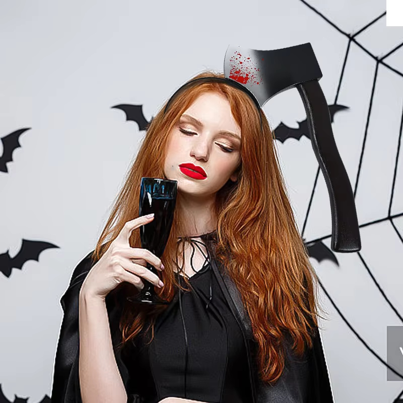 Halloween Decoration Fake Bloo - Cosplay Prop Axe ulasan dan harga