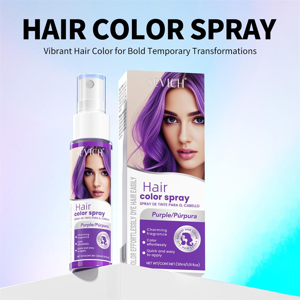 Temporary Hair Color Spray, DI - Hair Spray Color ulasan dan harga
