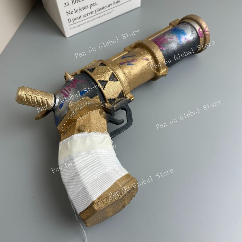 28cm/11.02in Jinx Pistol Custo - Cosplay Prop Display ulasan dan harga
