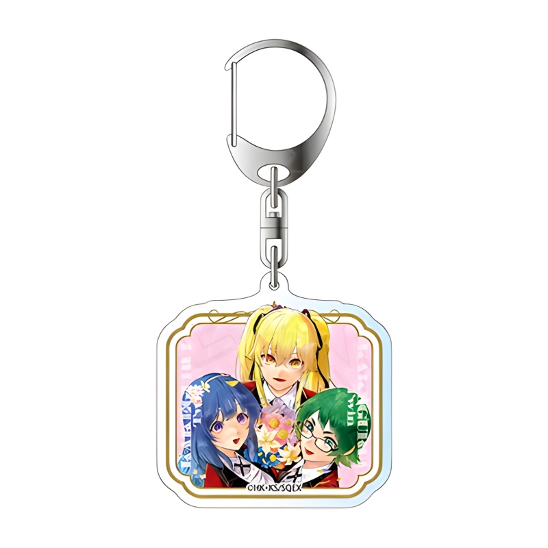 Kakegurui Anime Acrylic Pendan - Cosplay Prop Painting ulasan dan harga