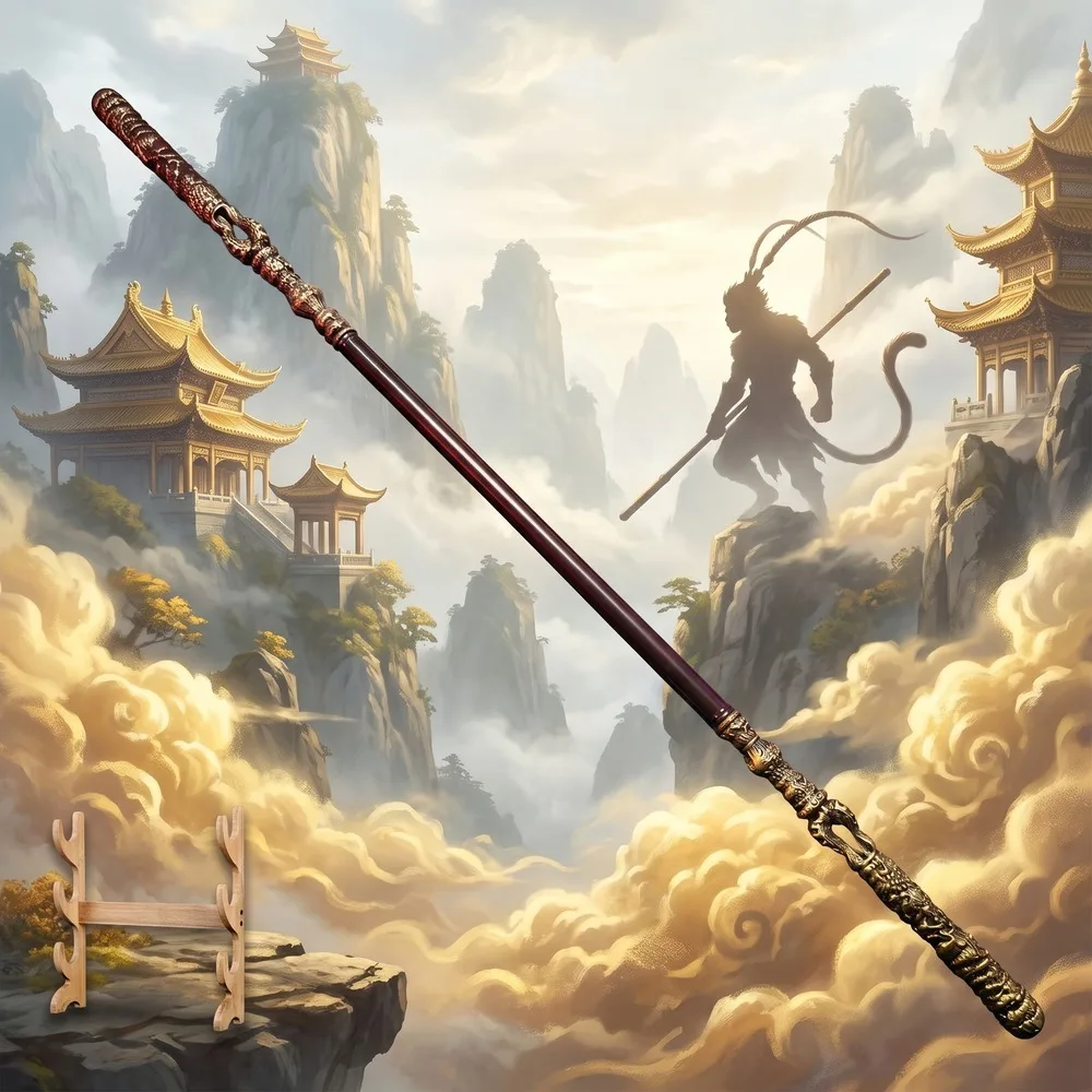 Monkey King 180cm 70in Long St - Cosplay Prop Display ulasan dan harga