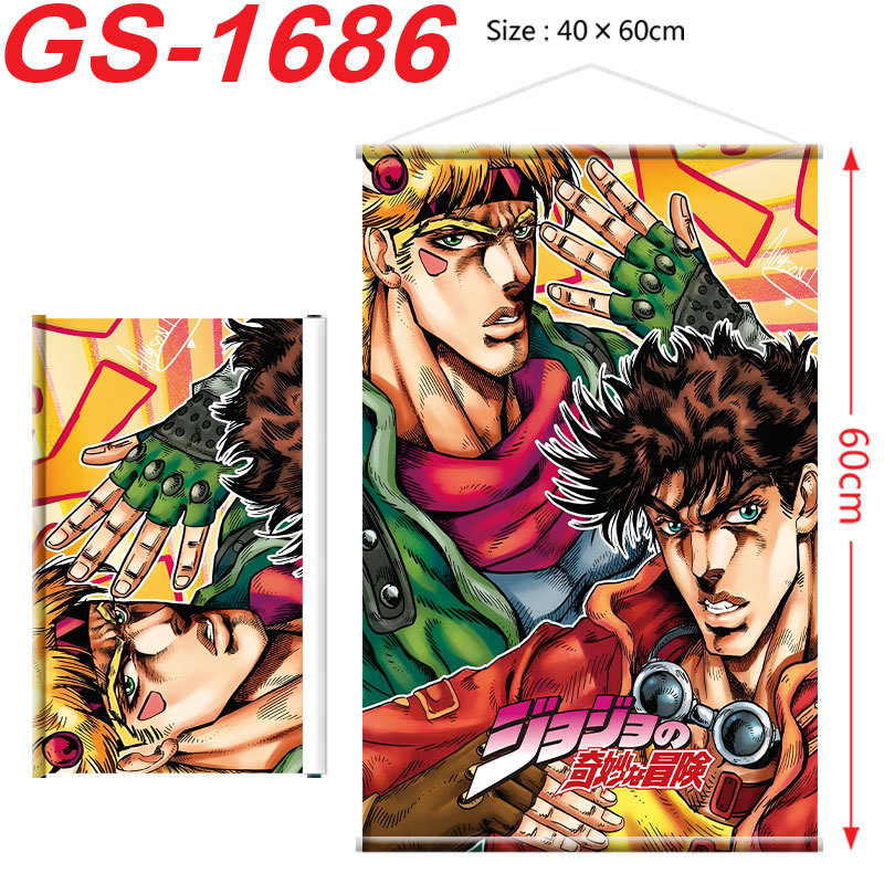 JOJO Bizarre Adventure Poster  - Cosplay Prop Painting ulasan dan harga