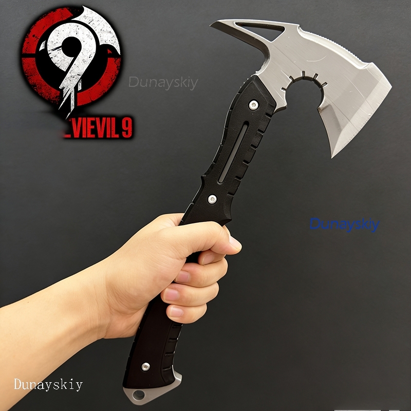 Re9 REQ Leon Cosplay Evil Requ - Cosplay Prop Axe ulasan dan harga