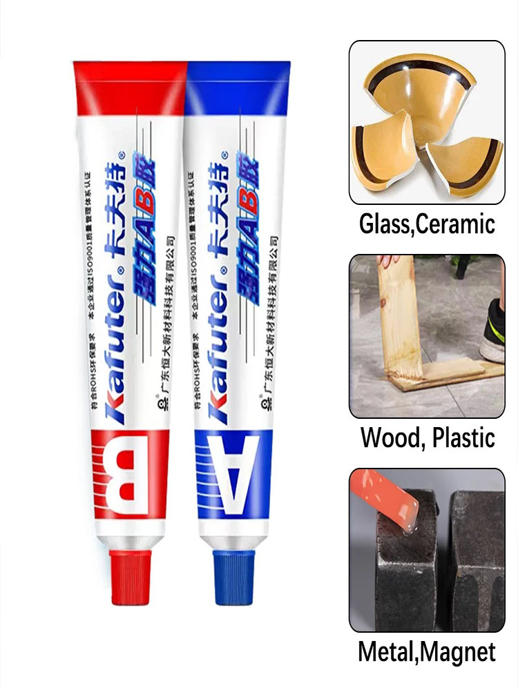 2PCS A+B Epoxy Resin Contact A - Contact Cement Glue ulasan dan harga