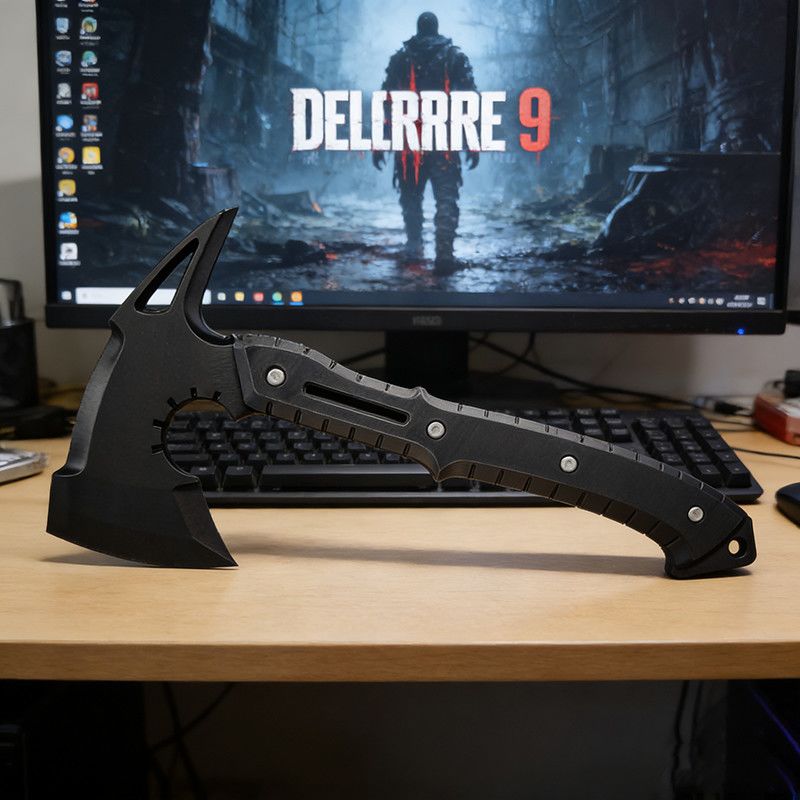 Cosplay Biohazard RE9 3D Print - Cosplay Prop Axe ulasan dan harga