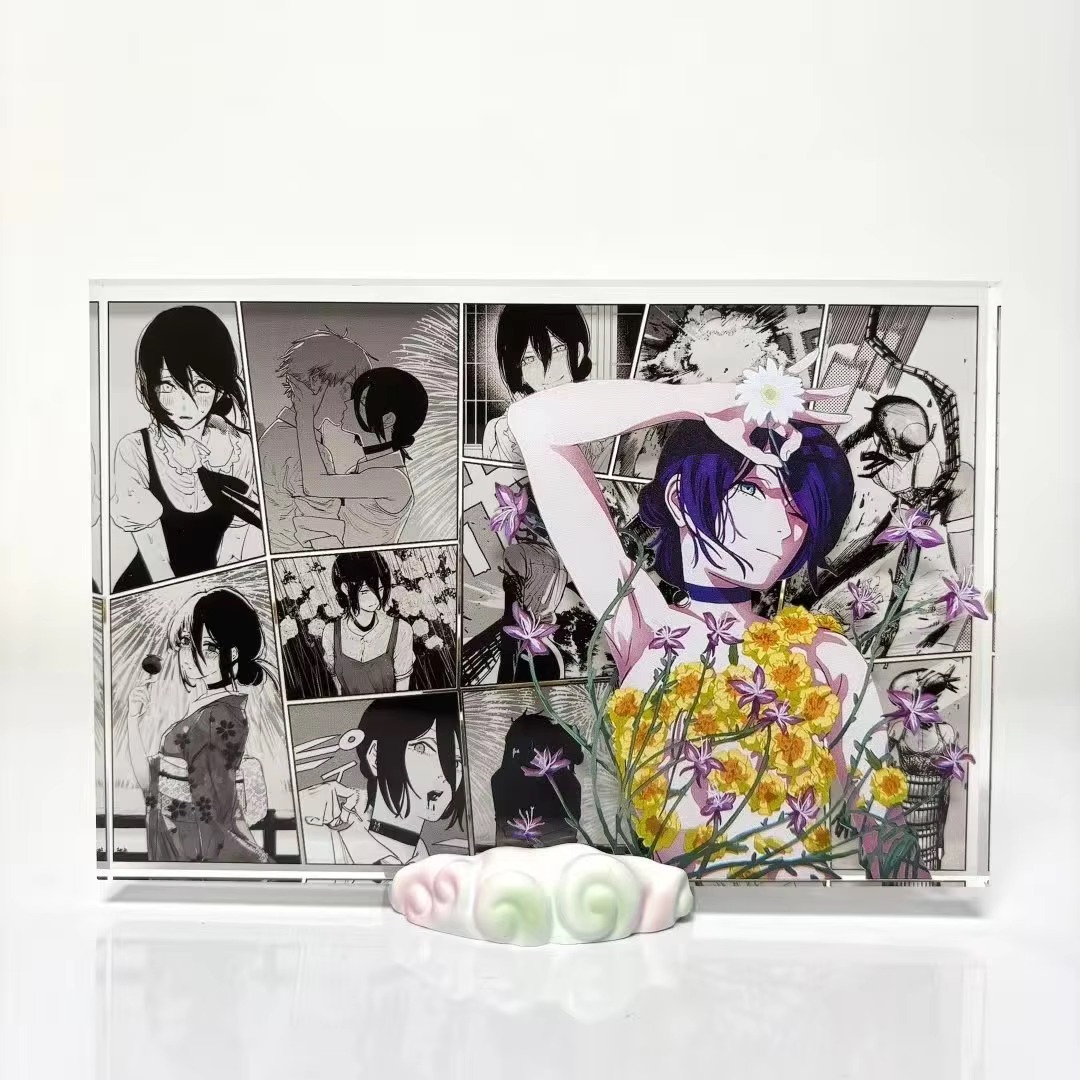 Anime Figure Denji and Reze Ac - Anime Cosplay Prop ulasan dan harga