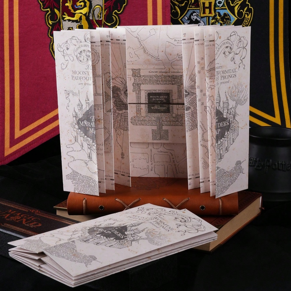1PC Map Of The Marauder's Scho - Anime Cosplay Prop ulasan dan harga